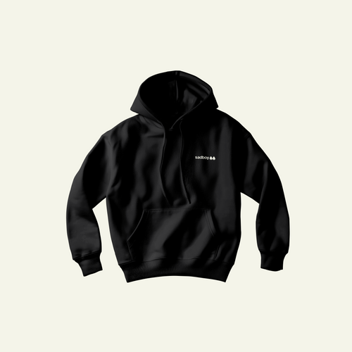 The Restore Hoodie black product comp